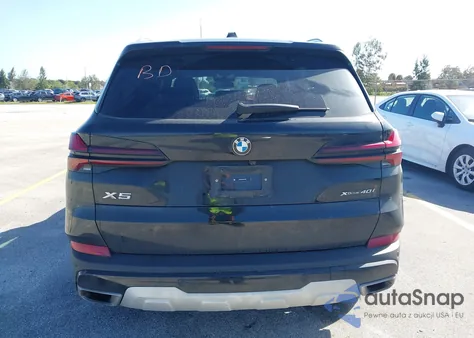 2025 BMW X5 xDrive40I из США, поврежденный, VIN 5UX23EU05S9Z43604